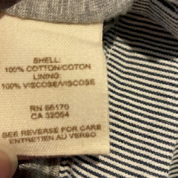 Vintage Free People Beaded Pin Stripe Jacket - Picture 3 of 13